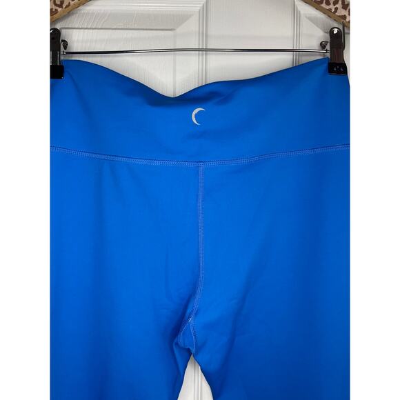 Zyia Blue Two Tone Leggings sz 12 - Picture 3 of 4